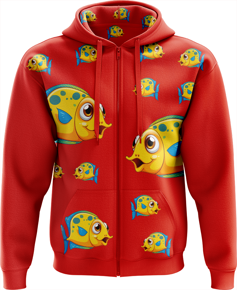 Fish out of Water Full Zip Hoodies Jacket