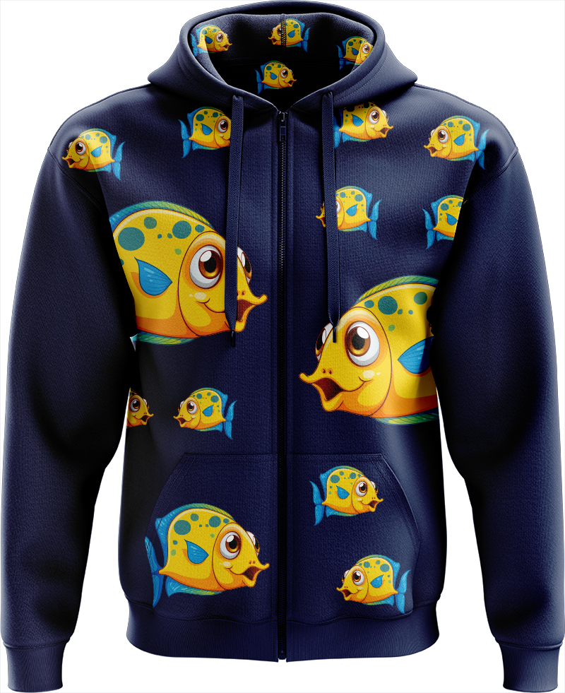 Fish out of Water Full Zip Hoodies Jacket