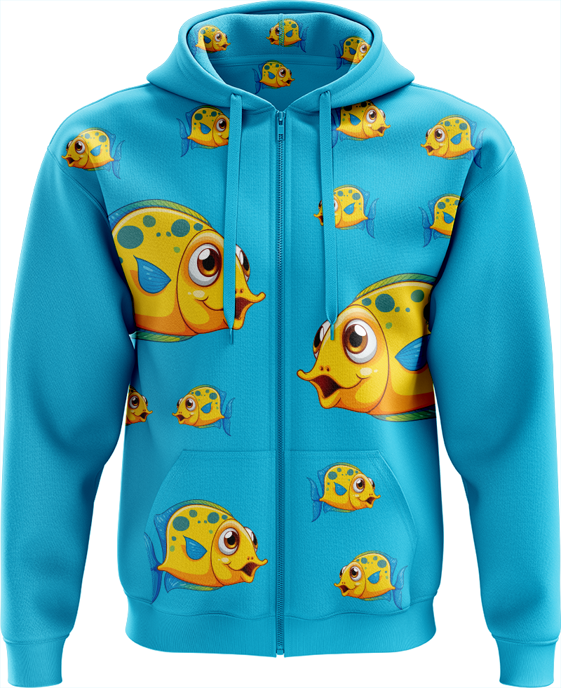 Fish out of Water Full Zip Hoodies Jacket