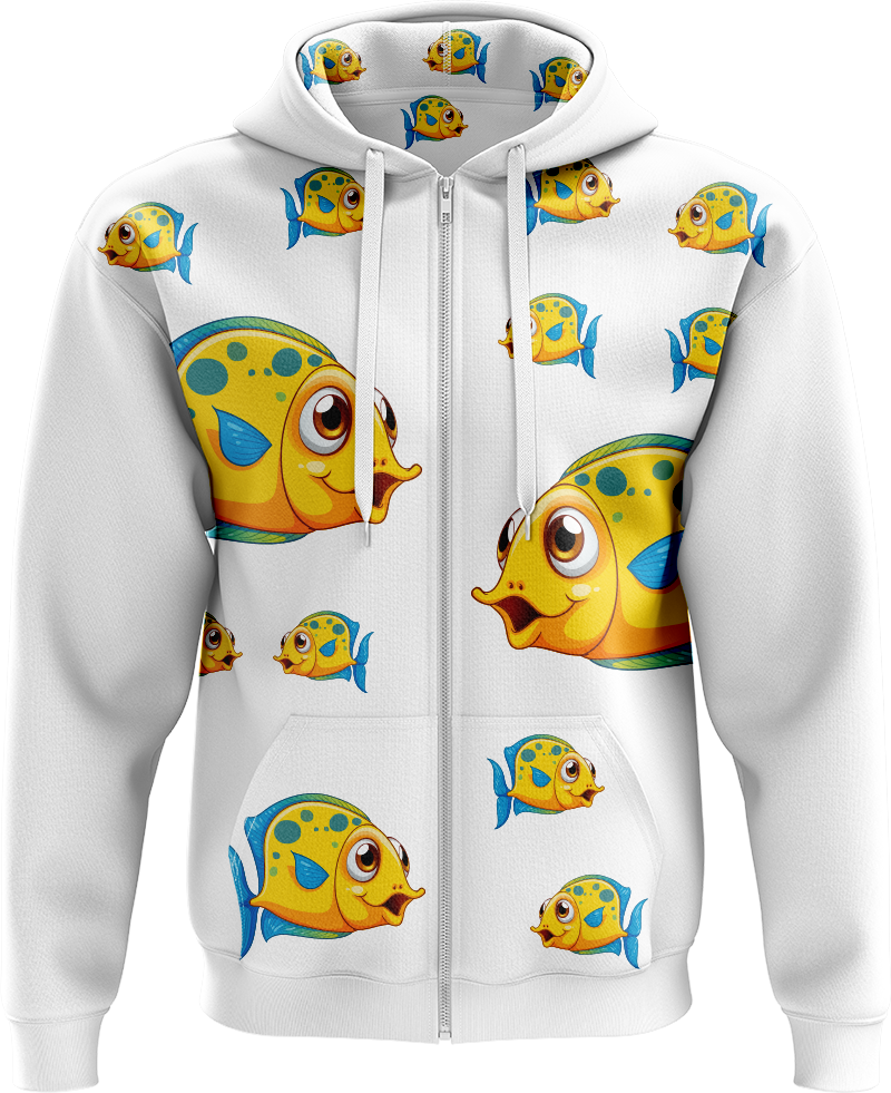 Fish out of Water Full Zip Hoodies Jacket