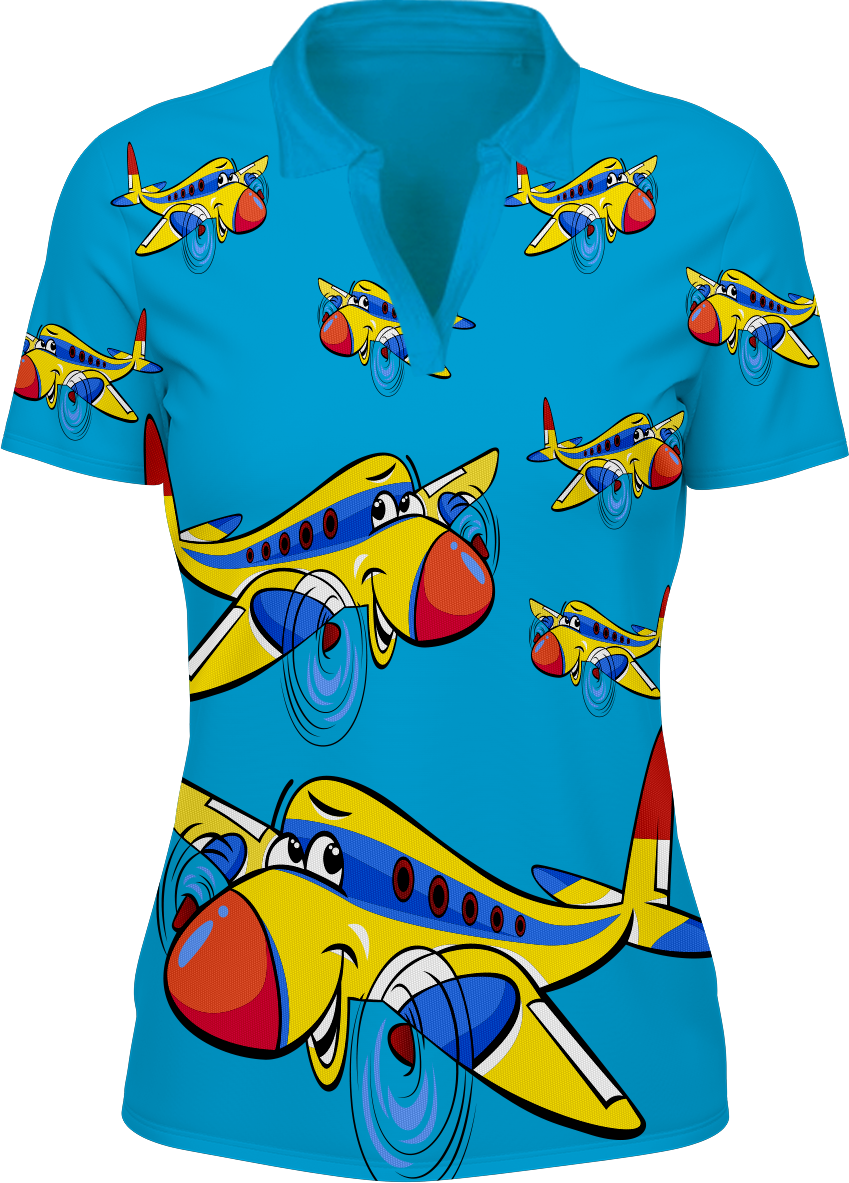 Jet Plane Women's Polo