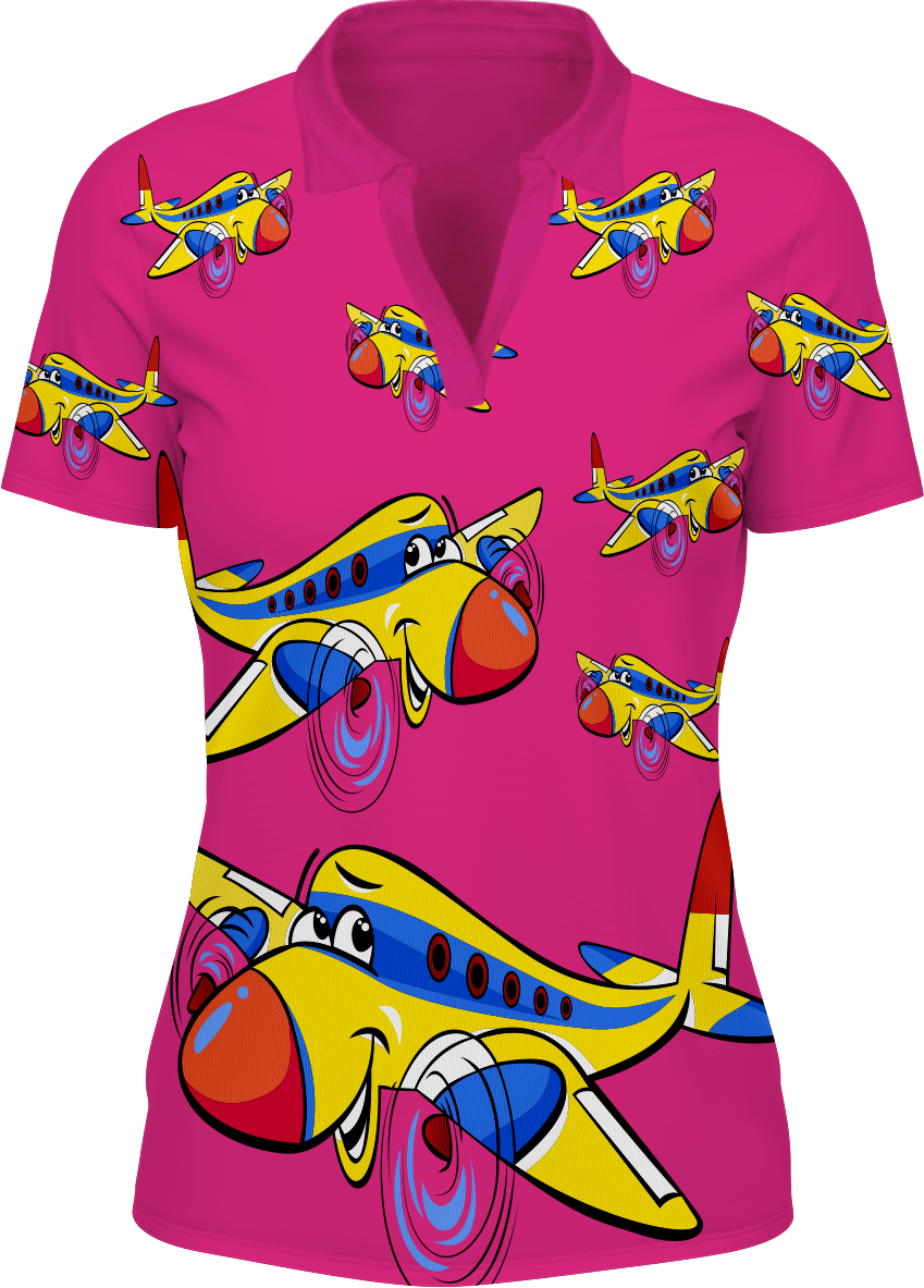 Jet Plane Women's Polo