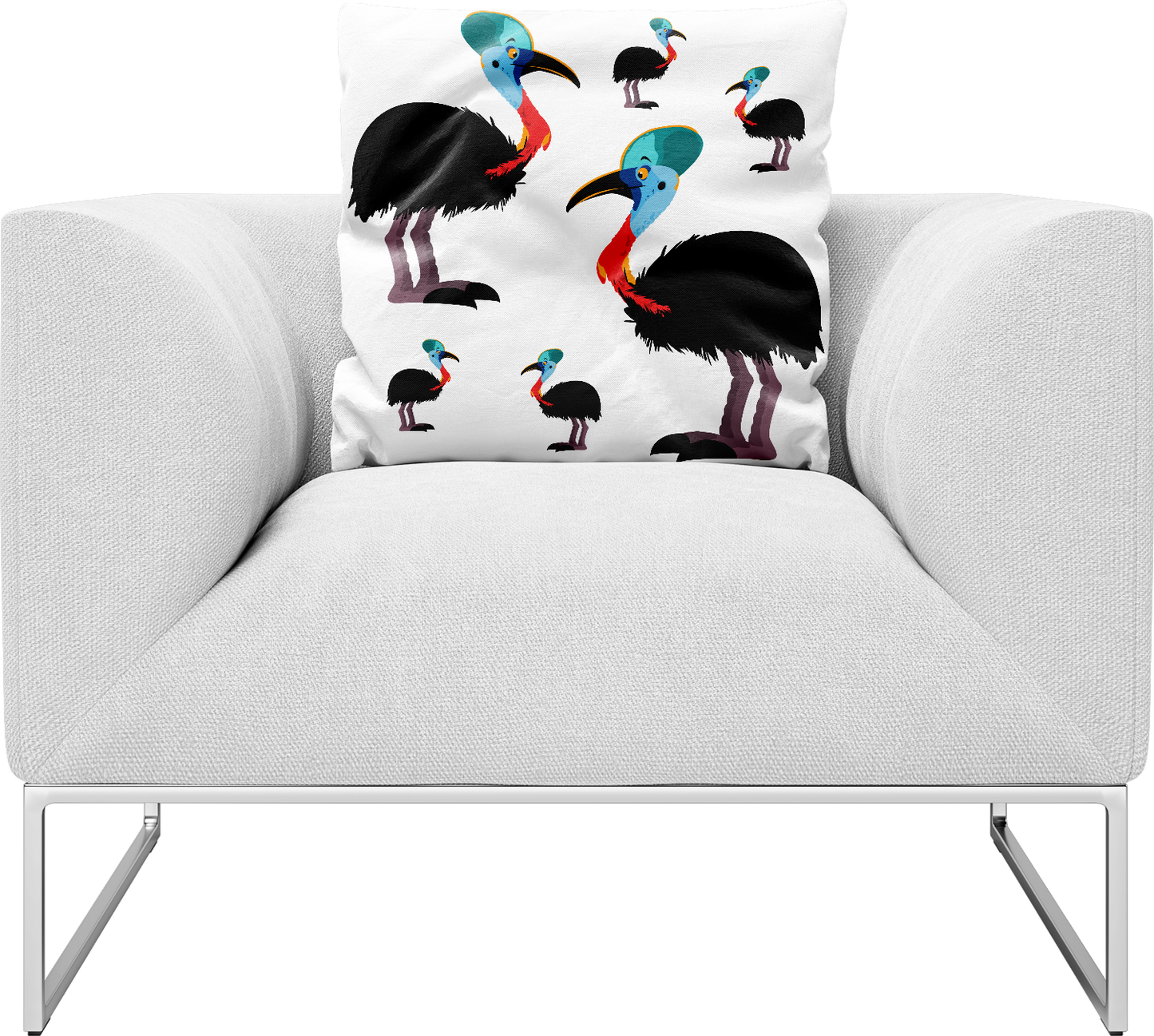Casanova Cassowary Pillows Cushions