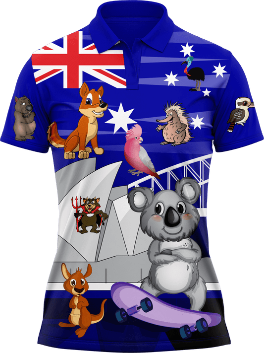 Australia Design Women's Polo - fungear.com.au