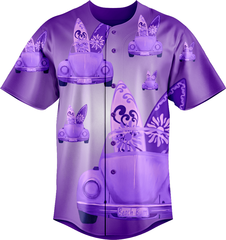 Beach Bum Baseball Jerseys - fungear.com.au