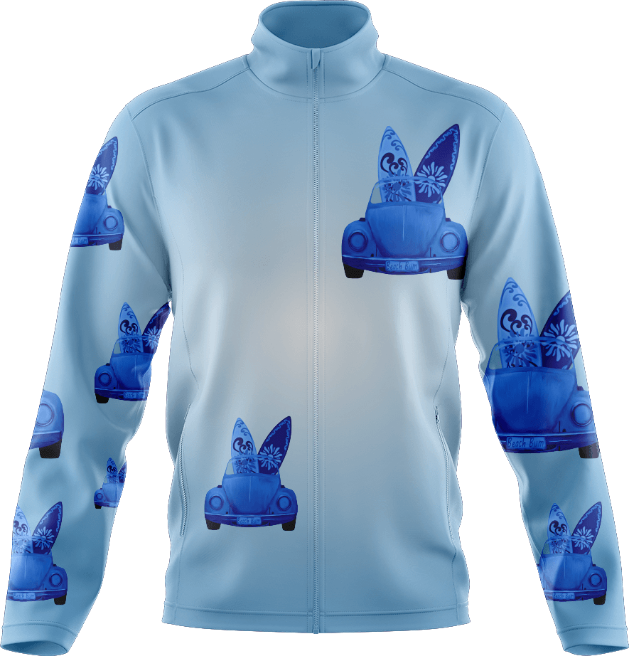Beach Bum Full Zip Track Jacket - fungear.com.au