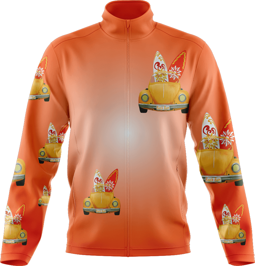 Beach Bum Full Zip Track Jacket - fungear.com.au