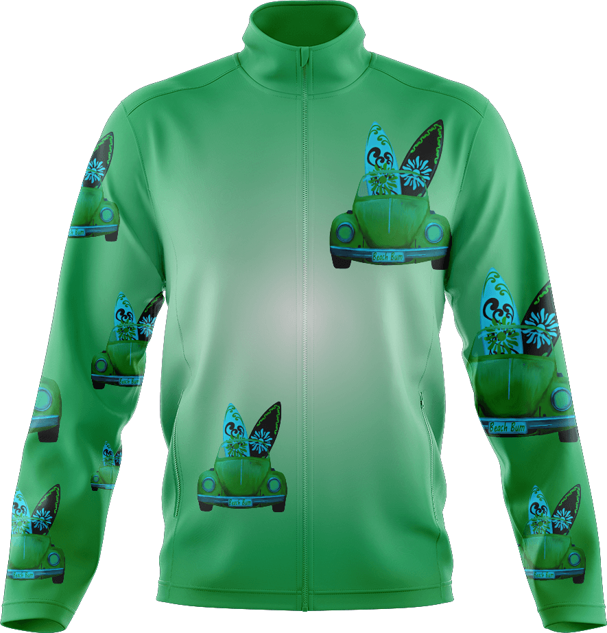 Beach Bum Full Zip Track Jacket - fungear.com.au