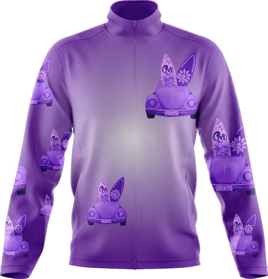 Beach Bum Full Zip Track Jacket - fungear.com.au