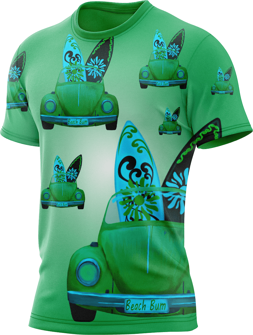 Beach Bum Rash T-Shirt Short Sleeve - fungear.com.au