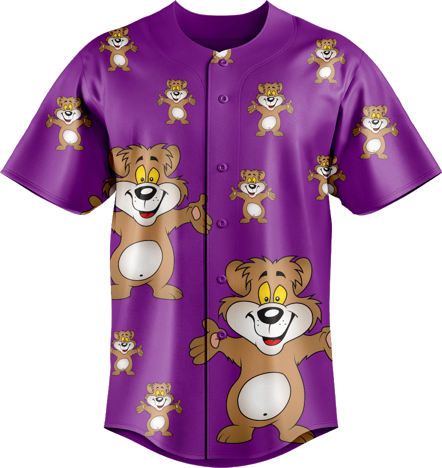 Billy Bear Baseball Jerseys - fungear.com.au