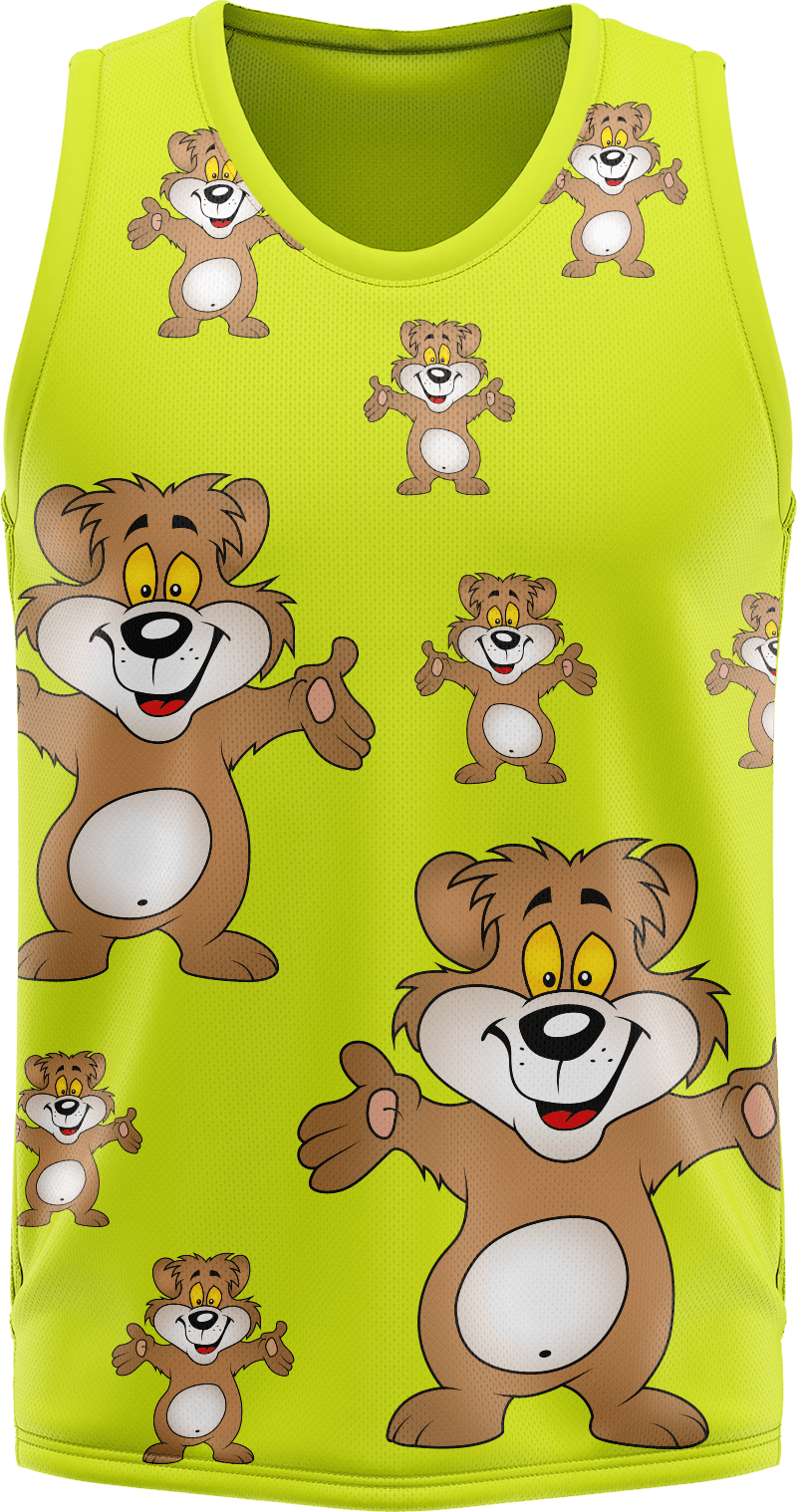 Billy Bear Basketball Jersey - fungear.com.au
