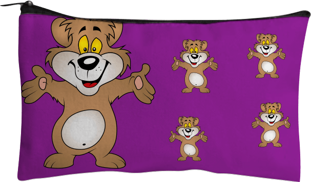 Billy Bear Jumbo Pencil Case - fungear.com.au