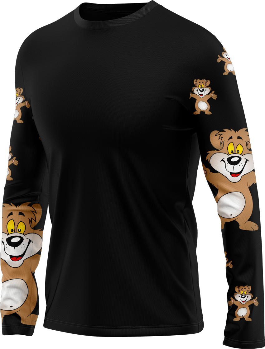 Billy Bear Rash T-Shirt Long Sleeve - fungear.com.au