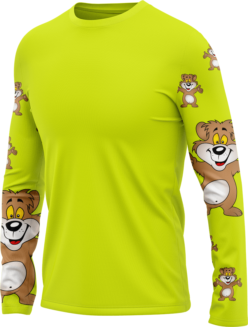 Billy Bear Rash T-Shirt Long Sleeve - fungear.com.au