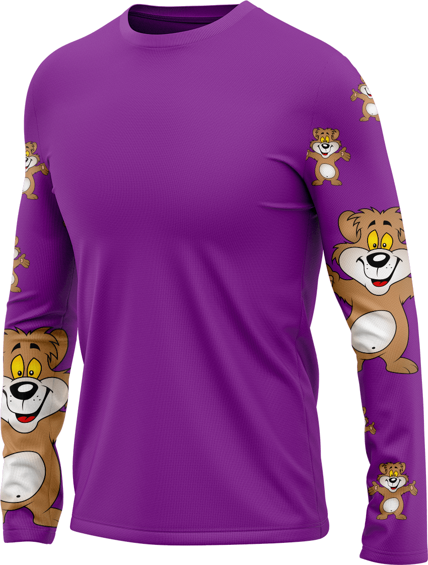 Billy Bear Rash T-Shirt Long Sleeve - fungear.com.au