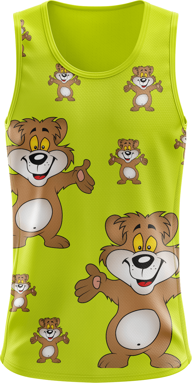 Billy Bear Singlets - fungear.com.au
