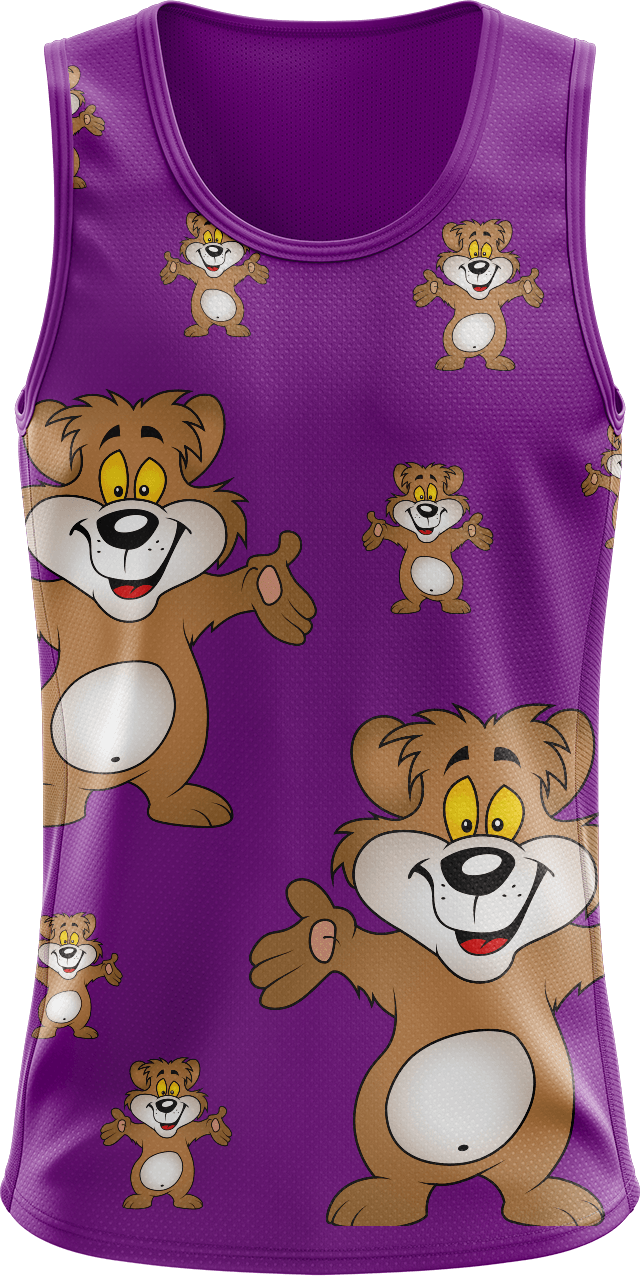 Billy Bear Singlets - fungear.com.au