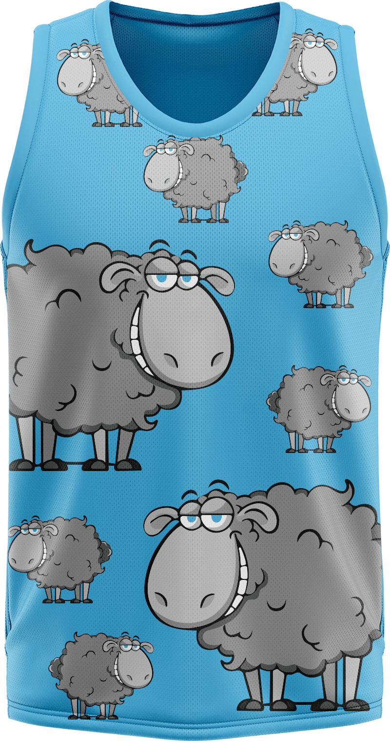 Black Sheep Basketball Jersey - fungear.com.au