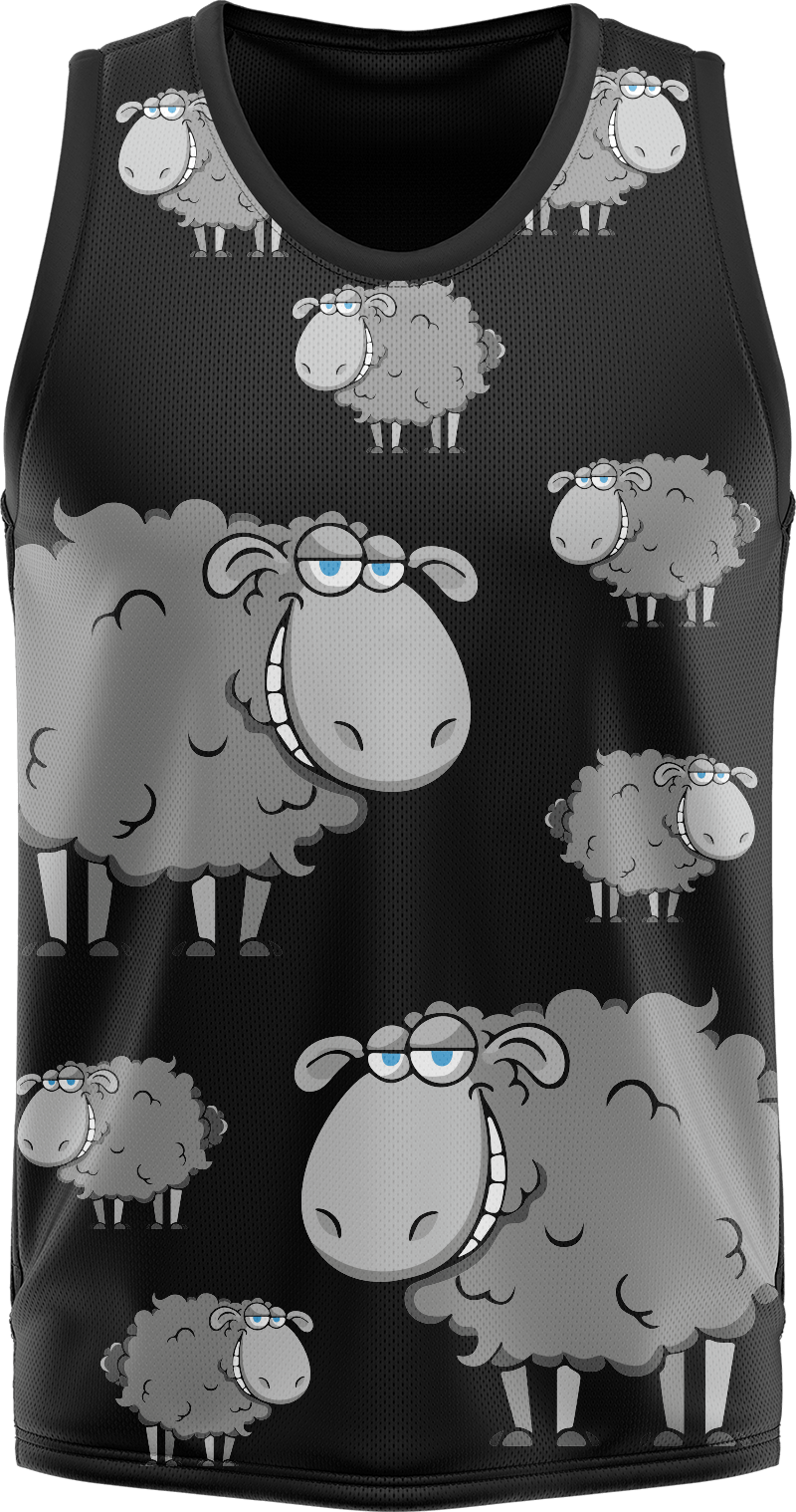 Black Sheep Basketball Jersey - fungear.com.au