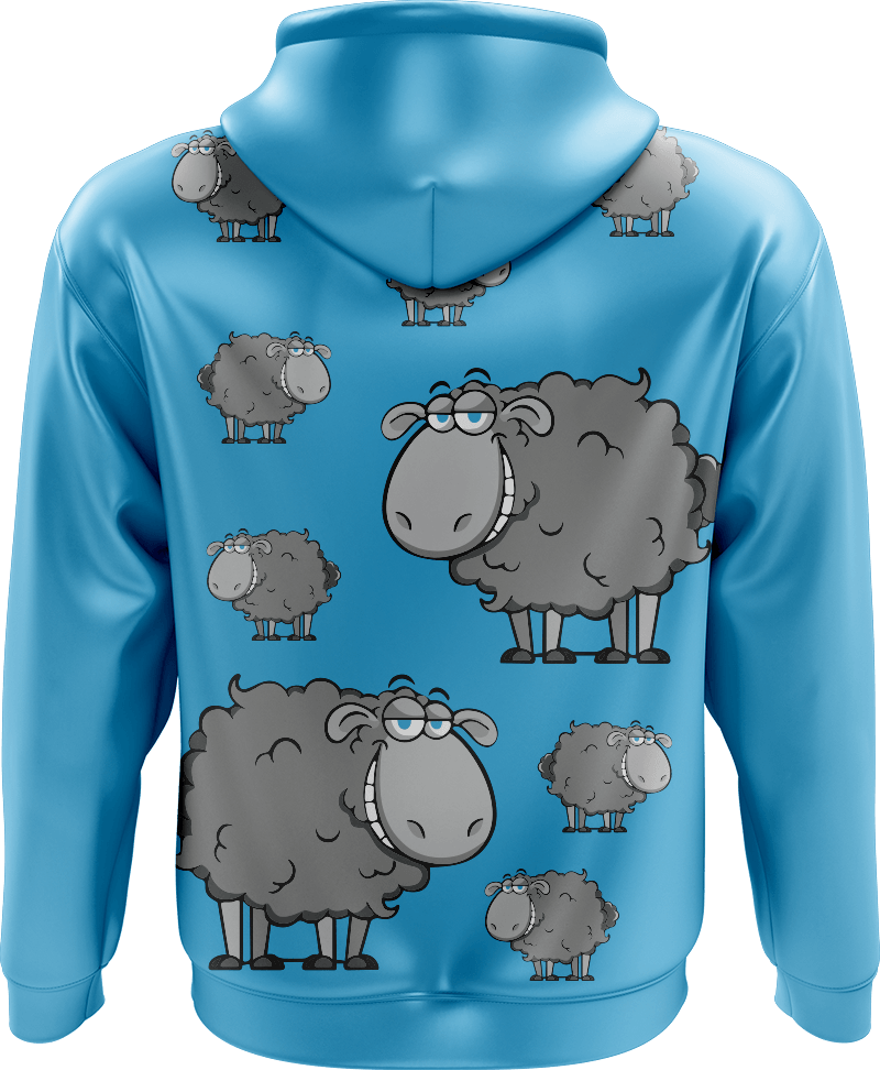 Black Sheep Full Zip Hoodies Jacket - fungear.com.au