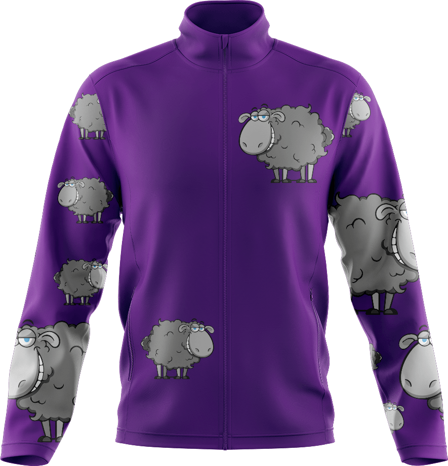 Black Sheep Full Zip Track Jacket - fungear.com.au