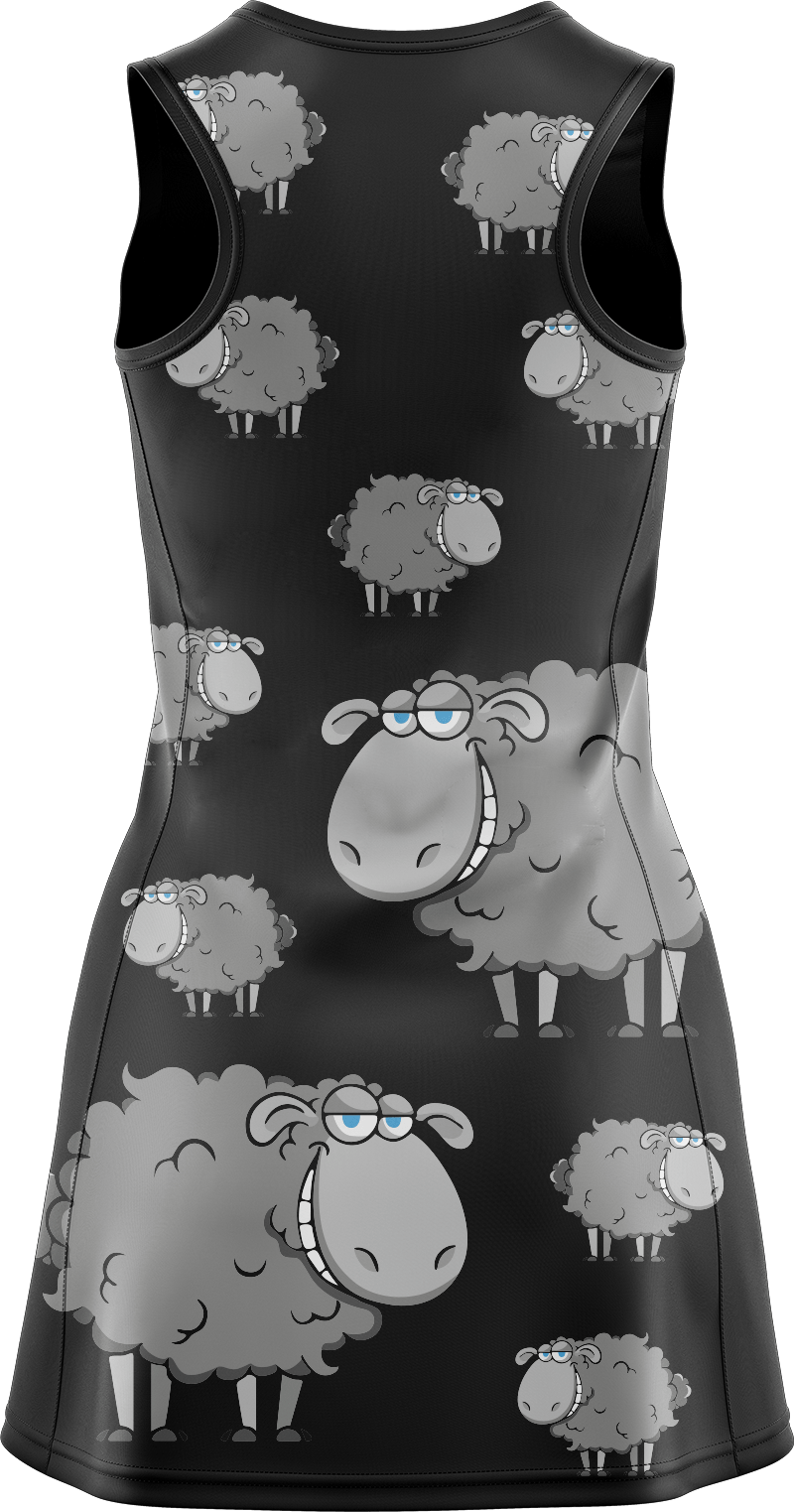 Black Sheep Ladies Mini Dress - fungear.com.au