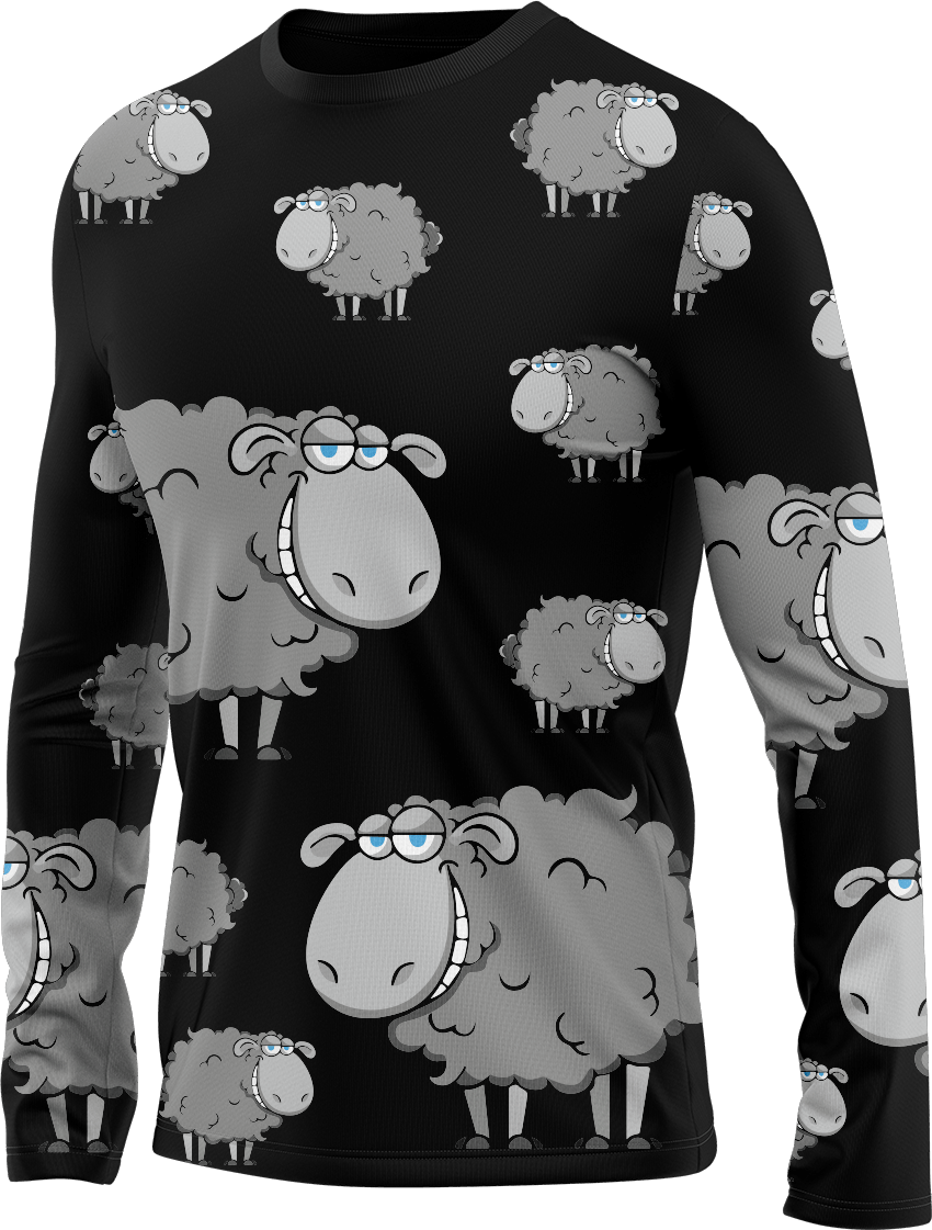 Black Sheep Rash T-Shirt Long Sleeve - fungear.com.au