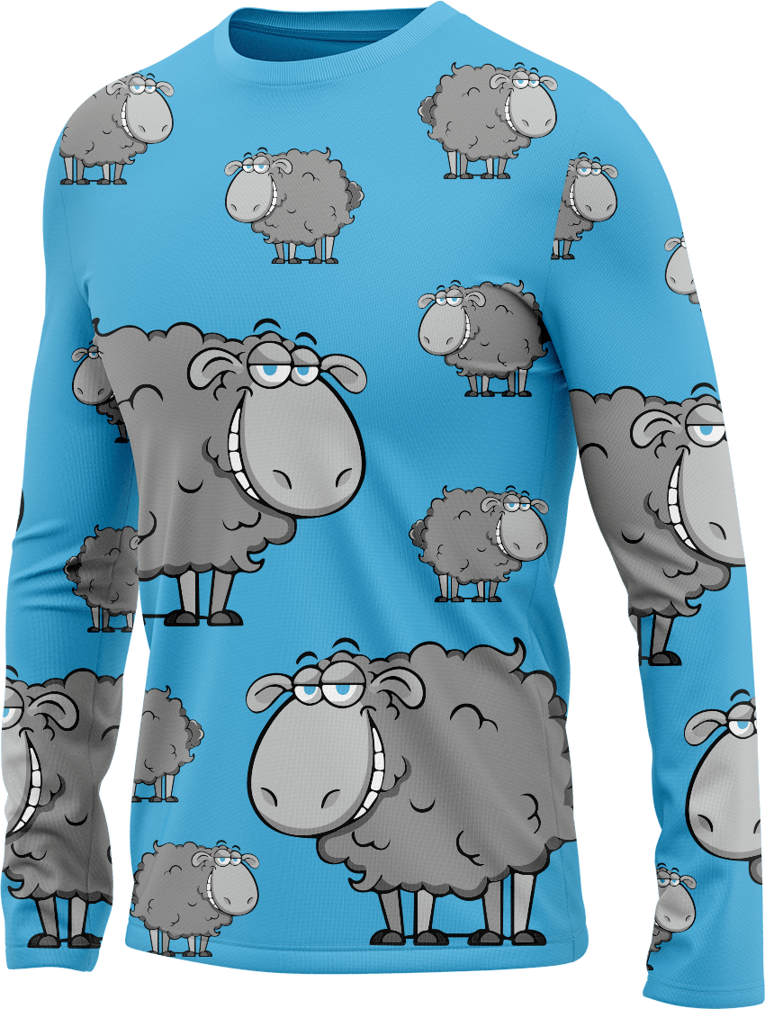 Black Sheep Rash T-Shirt Long Sleeve - fungear.com.au