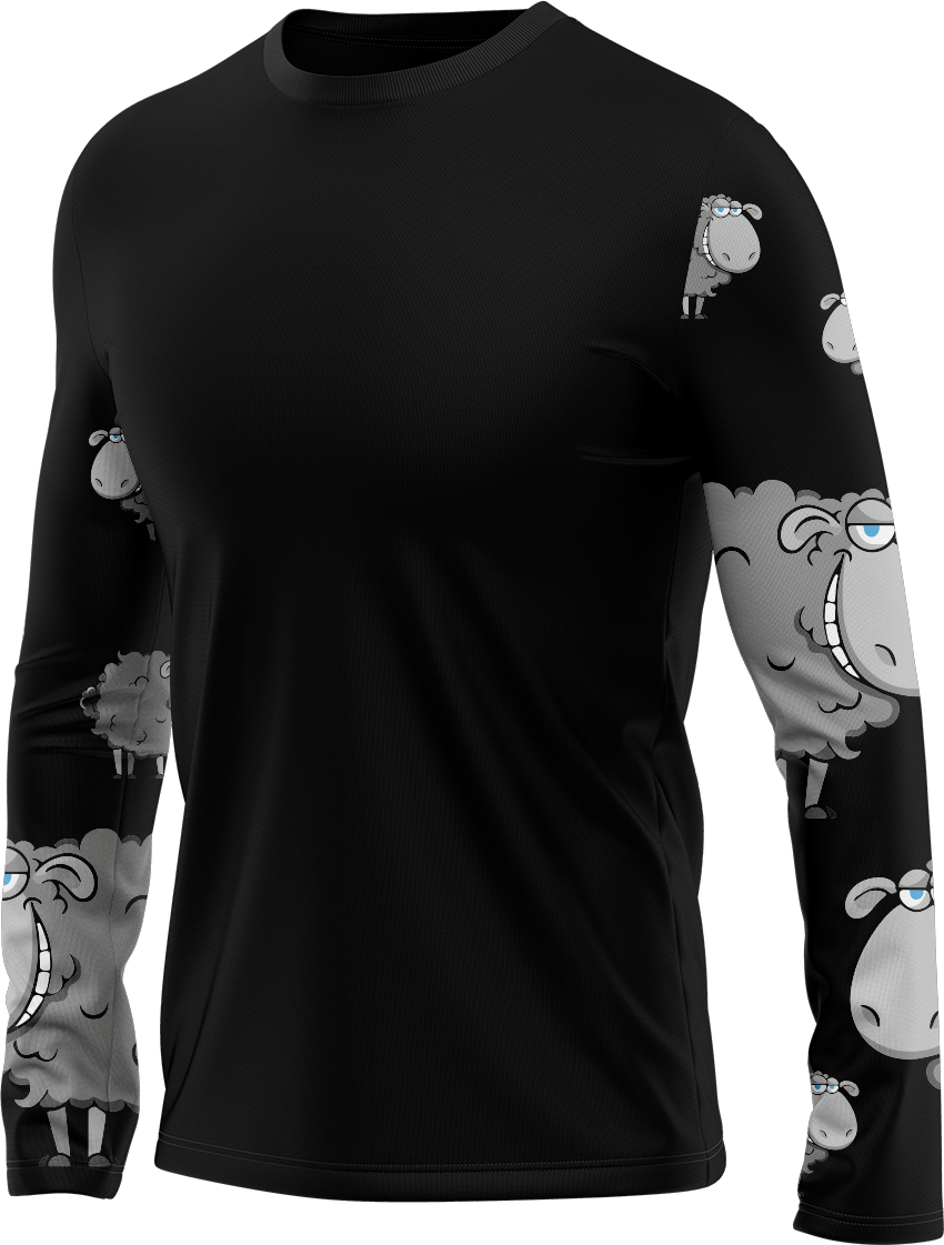 Black Sheep Rash T-Shirt Long Sleeve - fungear.com.au