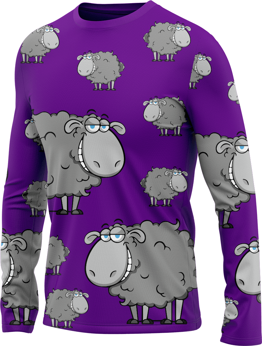 Black Sheep Rash T-Shirt Long Sleeve - fungear.com.au
