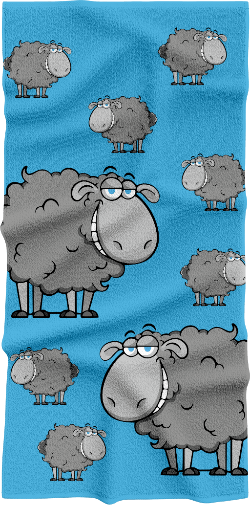 Black Sheep Towels - fungear.com.au