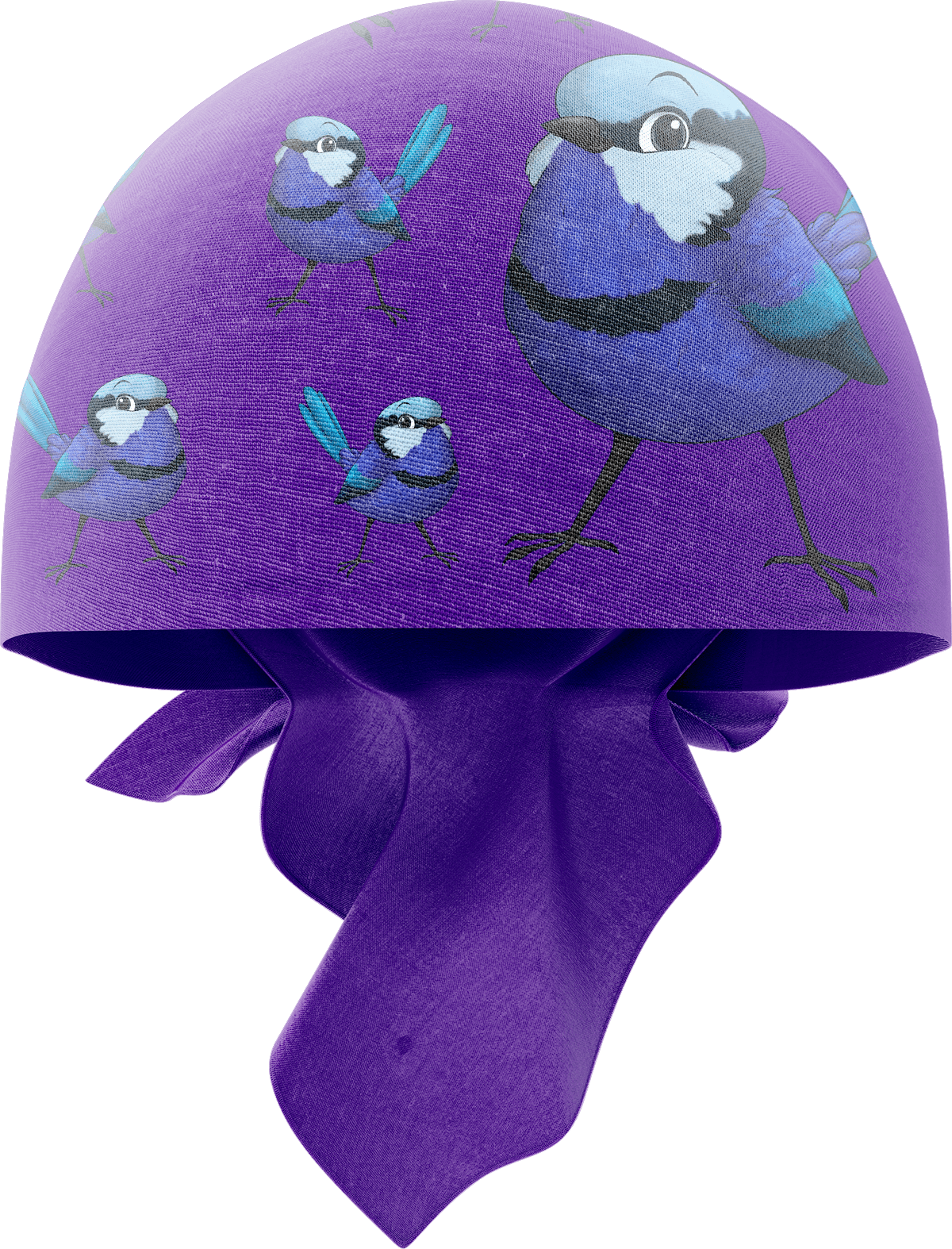 Blue Wren Bandannas - fungear.com.au