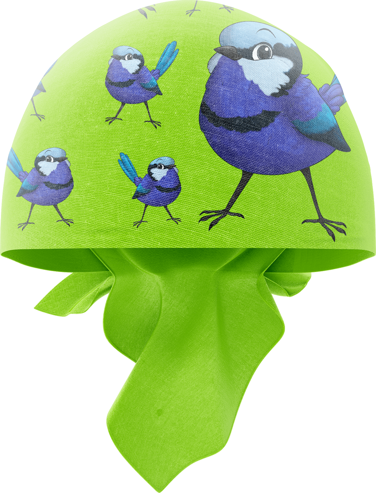 Blue Wren Bandannas - fungear.com.au