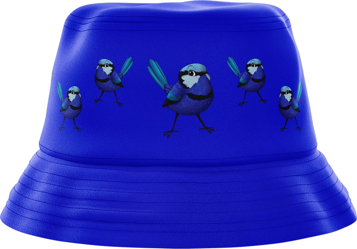 Blue Wren Bucket Hat