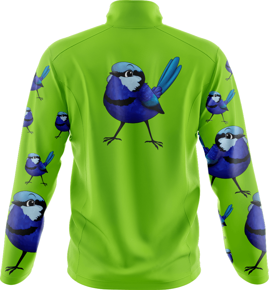 Blue Wren Full Zip Track Jacket - fungear.com.au