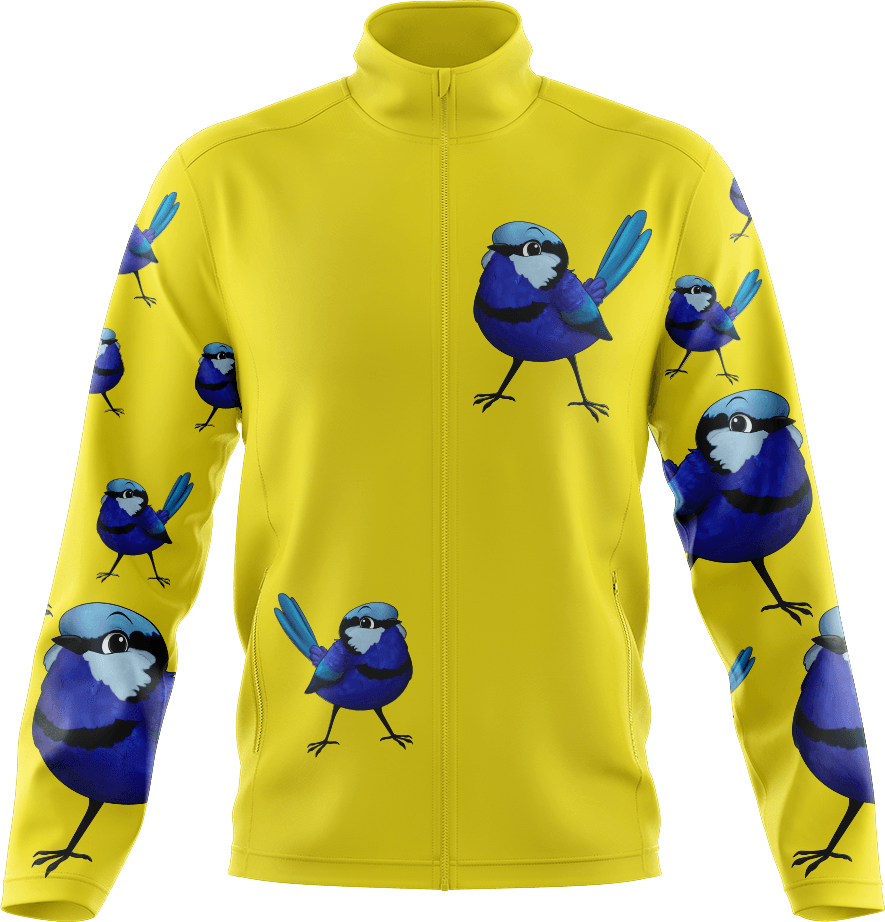 Blue Wren Full Zip Track Jacket - fungear.com.au