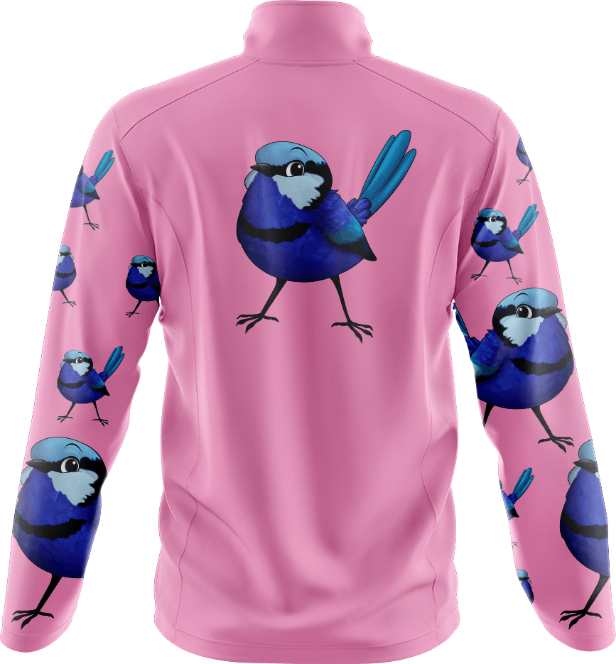 Blue Wren Full Zip Track Jacket - fungear.com.au