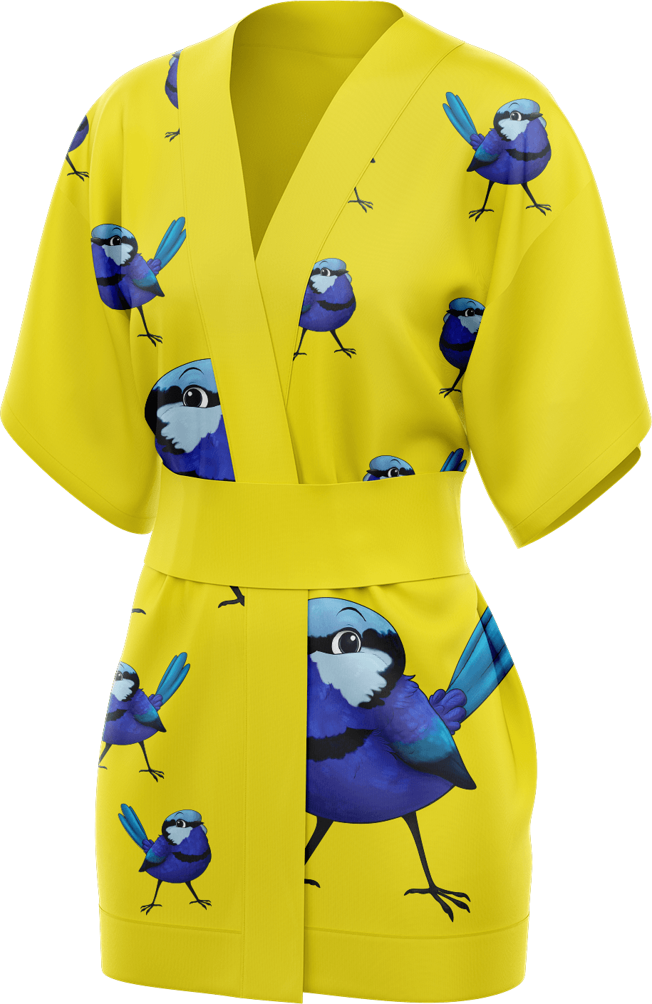 Blue Wren Kimono - fungear.com.au