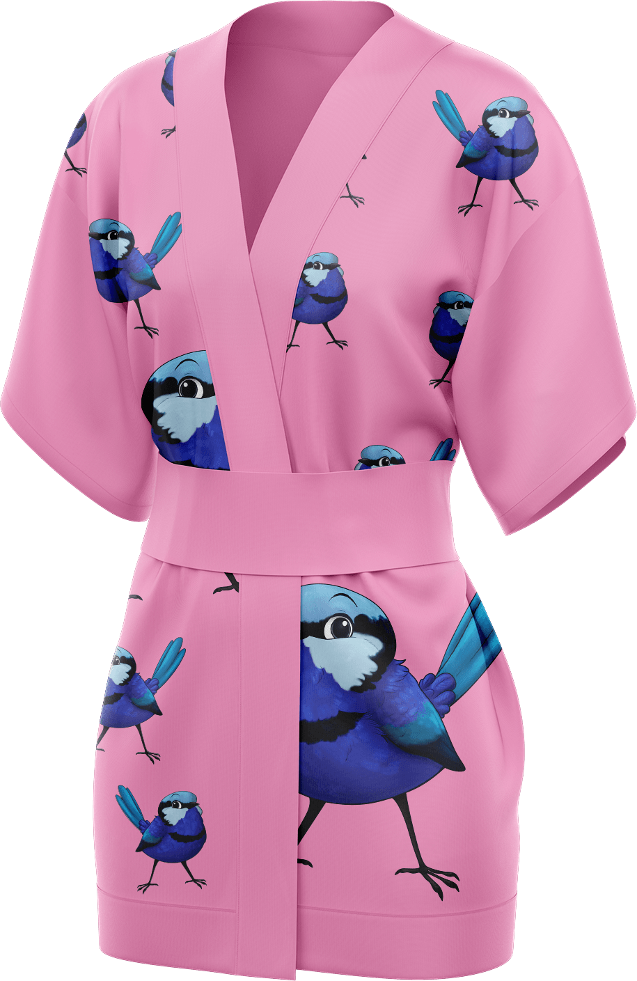 Blue Wren Kimono - fungear.com.au