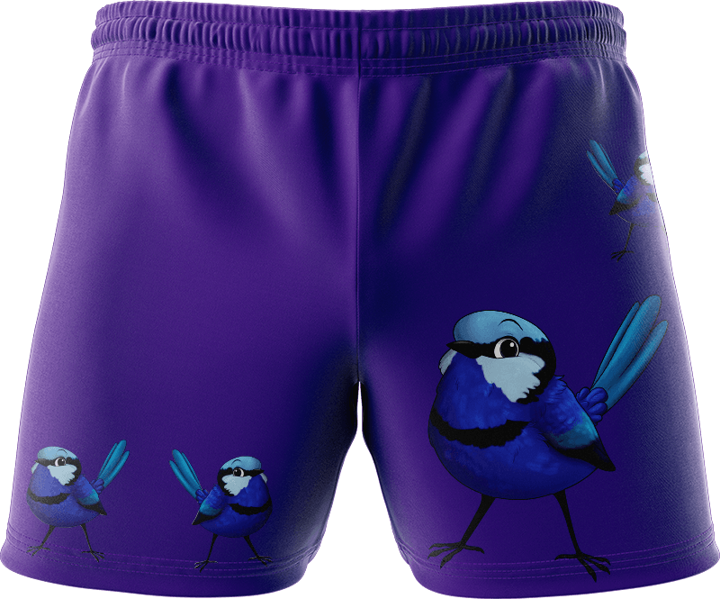 Blue Wren Shorts - fungear.com.au