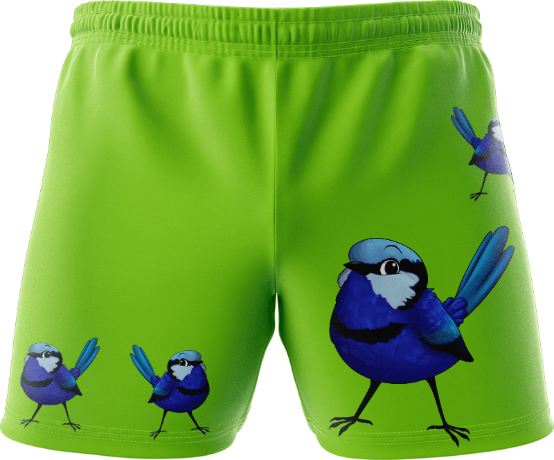 Blue Wren Shorts - fungear.com.au