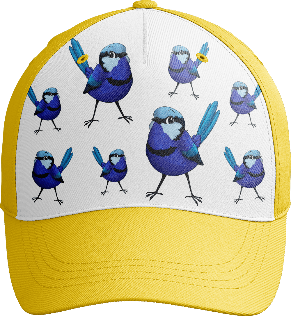 Blue Wren Trucker Cap - fungear.com.au