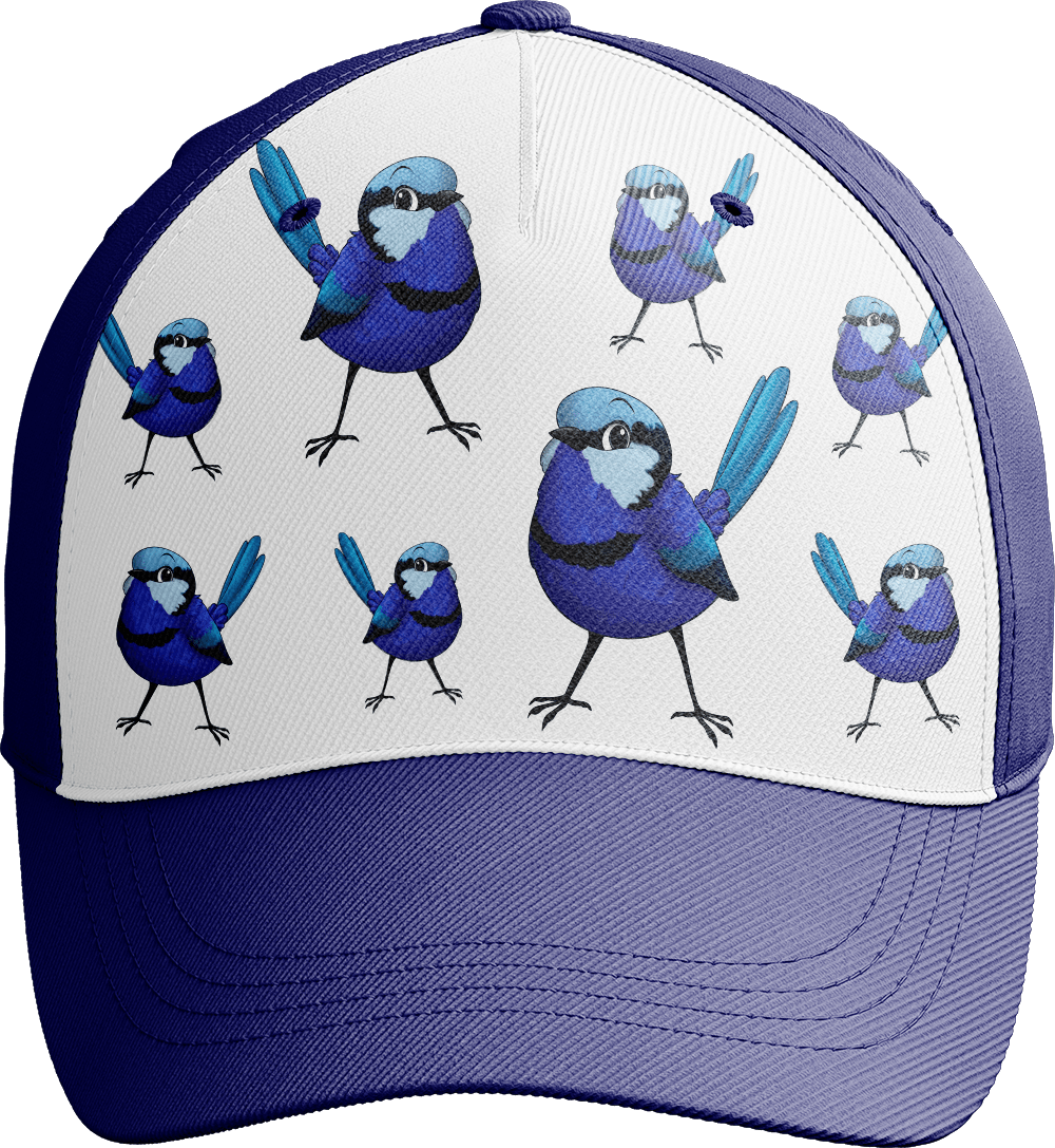 Blue Wren Trucker Cap - fungear.com.au