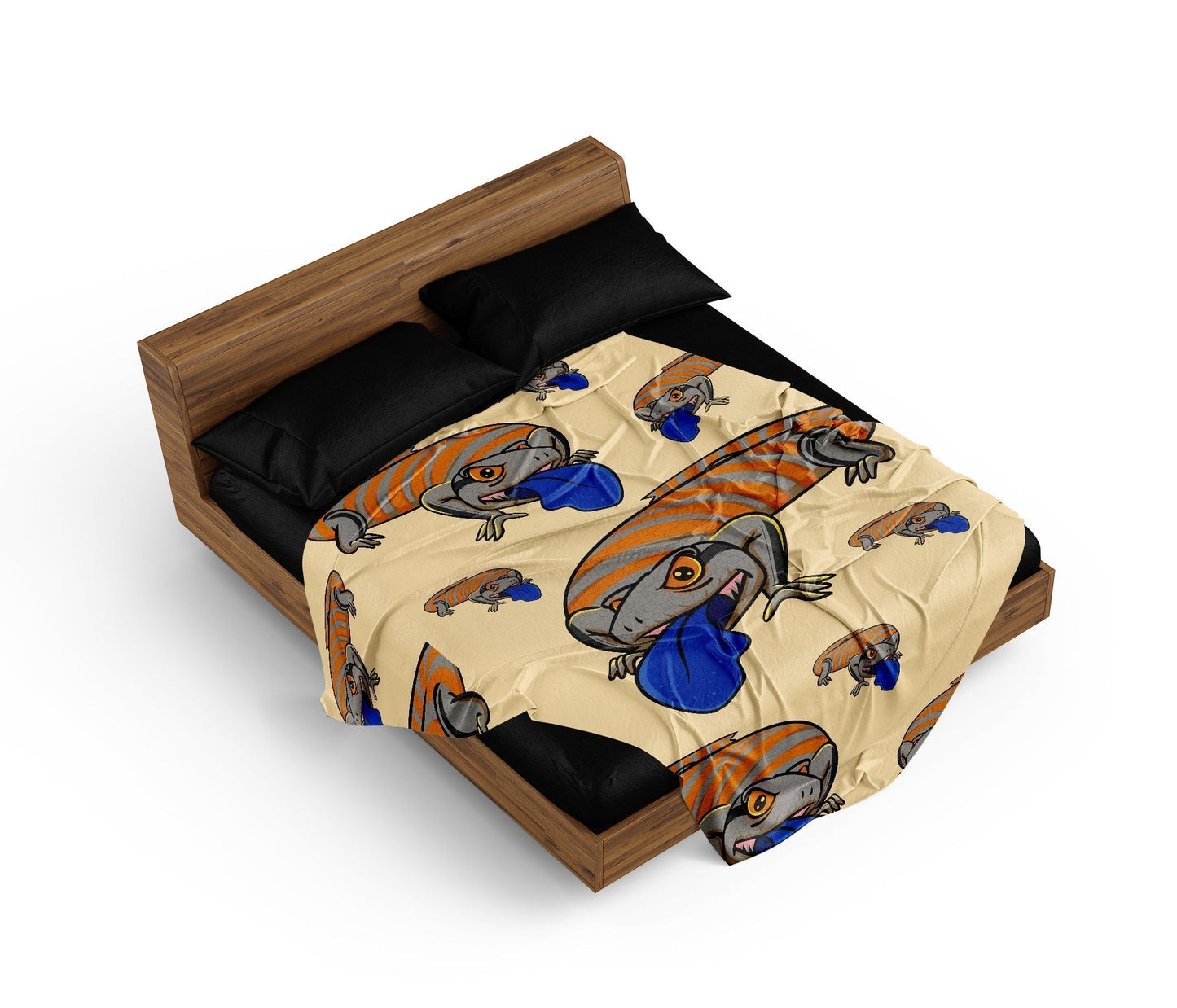 Bluey Lizard Doona + Pillow - fungear.com.au