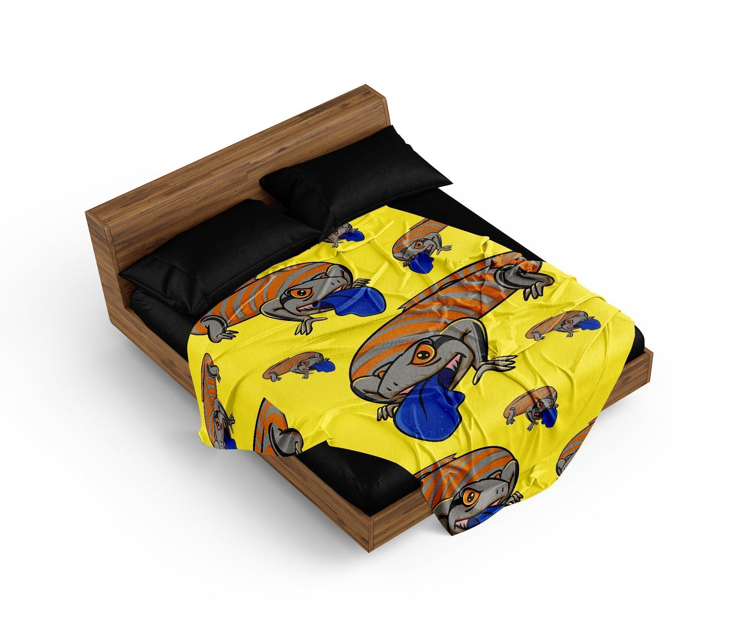 Bluey Lizard Doona + Pillow - fungear.com.au