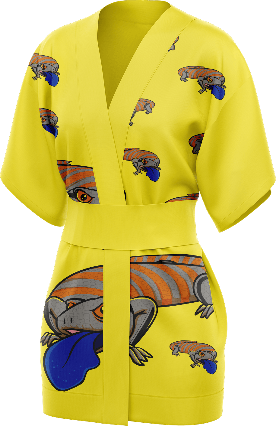 Bluey Lizard Kimono
