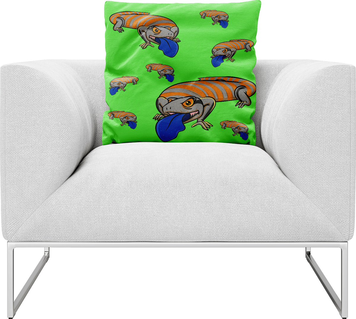 Bluey Lizard Pillows Cushions