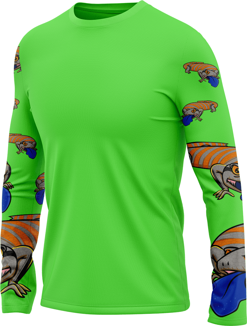 Bluey Lizard Rash T-Shirt Long Sleeve - fungear.com.au