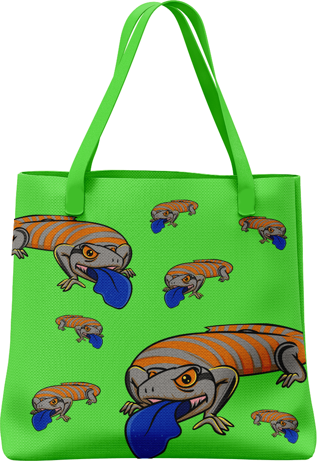 Bluey Lizard Tote Bag